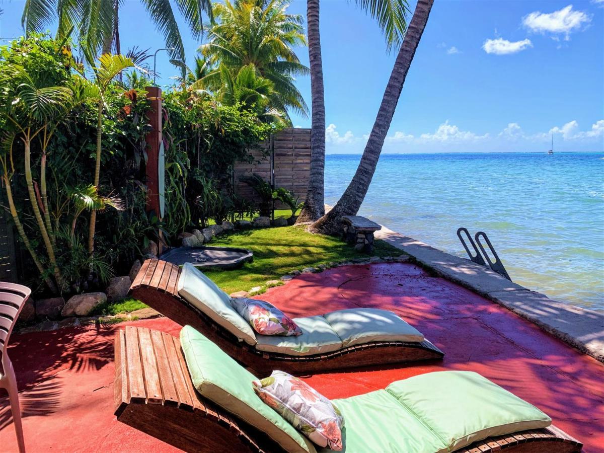 Moorea - Bungalow Chez Papou Afareaitu Екстериор снимка