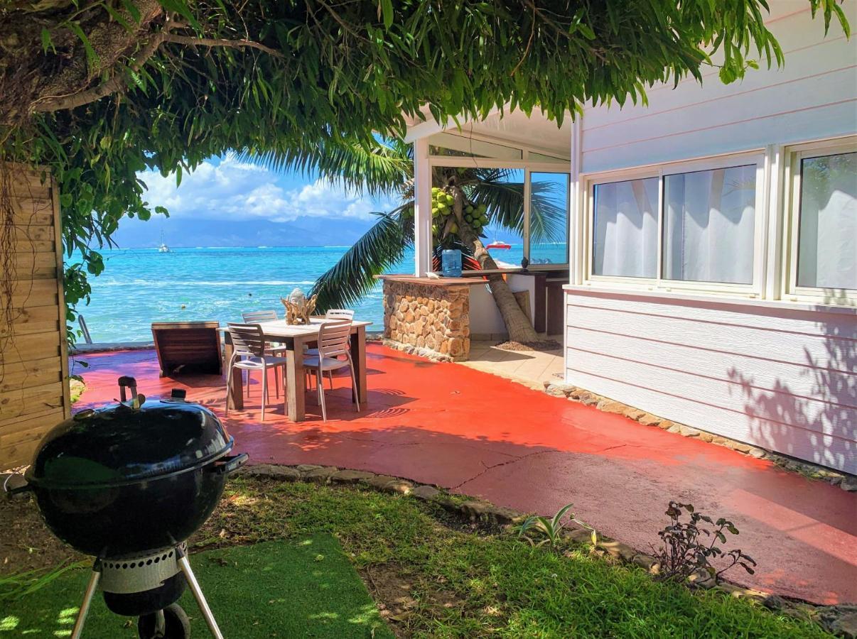 Moorea - Bungalow Chez Papou Afareaitu Екстериор снимка